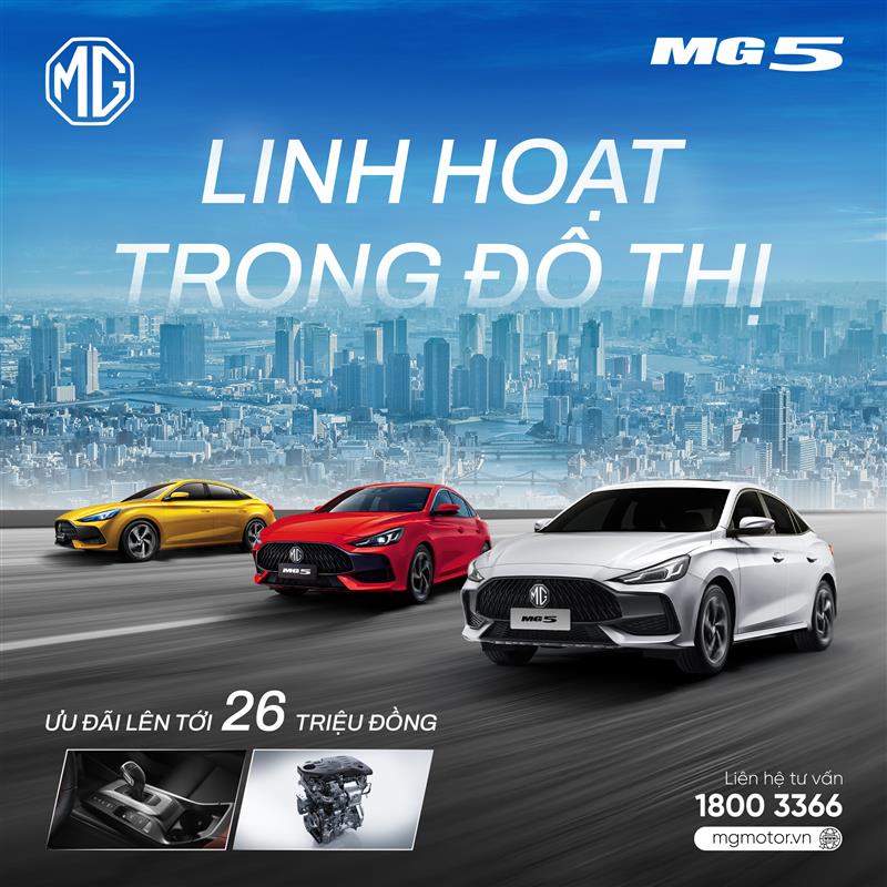 MG5 | LINH HOẠT TRONG ĐÔ THỊ